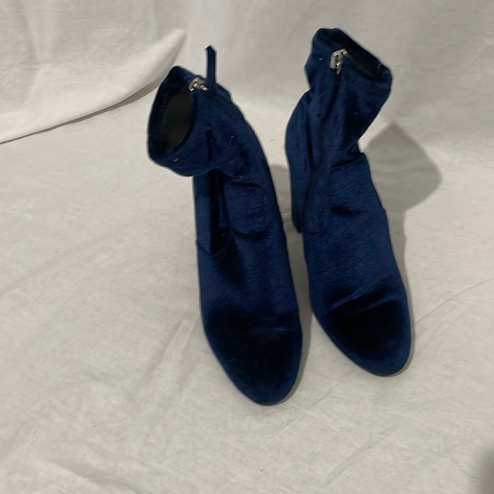 STEVE MADDEN Blue High Heel Boots